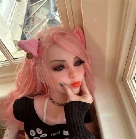 belle dalphine sex doll|Belle Delphine – Pink Hair Celebrity Silicone Head Sex Doll.